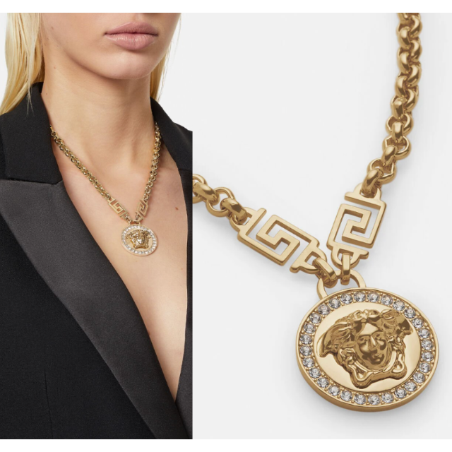 正規品】VERSACE ヴェルサーチェ メデューサ アイコン ネックレス-