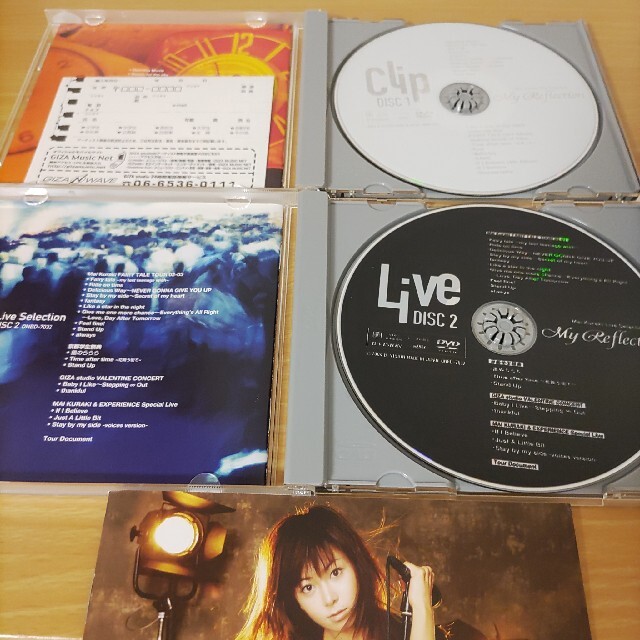 倉木麻衣DVD5本セット☆LIVE TOURメイキングPVクリップ集ドキュメント 4