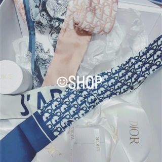 DIOR ミッツァ　オブリーク柄　(バンダナ/スカーフ)