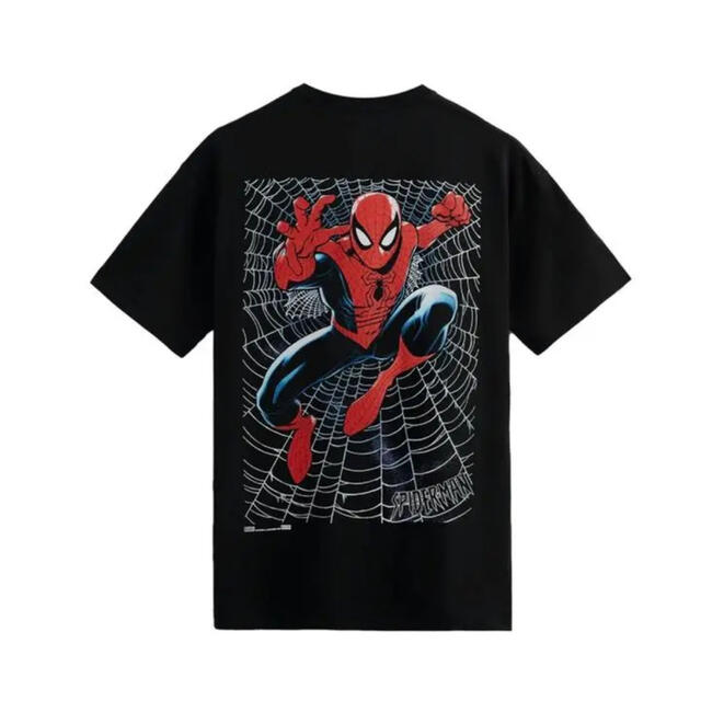 Kith Marvel SpiderMan Web Logo Tee L | tradexautomotive.com