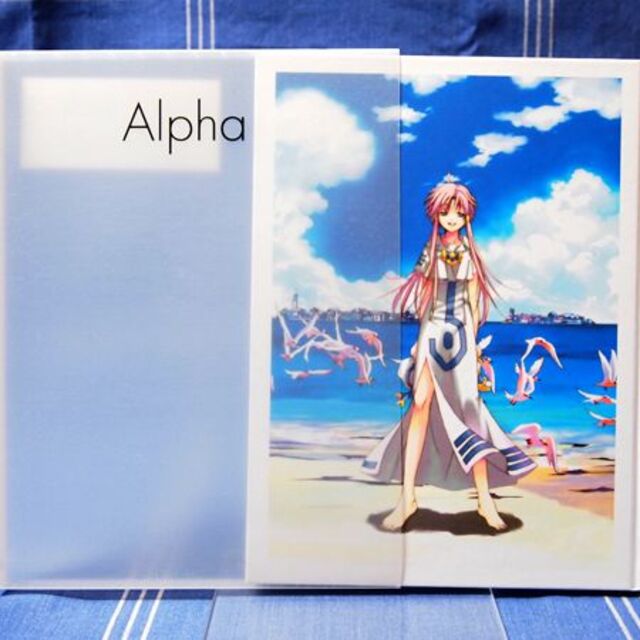 【送込】天野こずえ『Alpha』第1弾イラスト集 エンタメ/ホビーの漫画(イラスト集/原画集)の商品写真