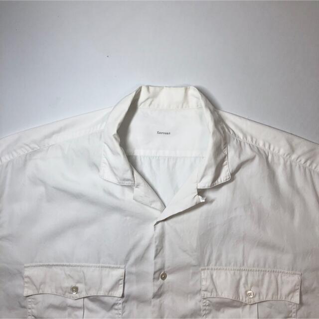 PORTER CLASSIC KEROUAC SHIRT WHITE