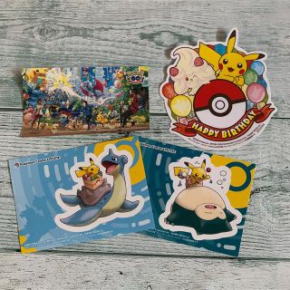 ポケットモンスター　非売品　シール(キャラクターグッズ)