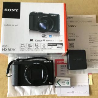 ソニー(SONY)の【美品！】SONY Cyber−Shot HX DSC-HX60V(コンパクトデジタルカメラ)