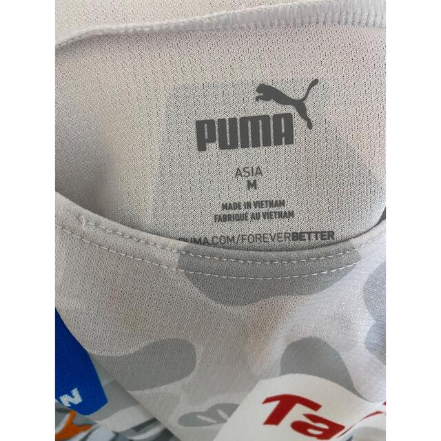 PUMA(プーマ)のエスパルス2020（2nd）ユニフォーム　Mサイズ スポーツ/アウトドアのサッカー/フットサル(応援グッズ)の商品写真