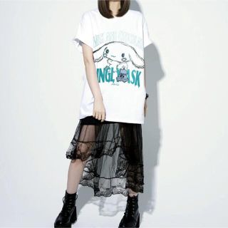 ミルクボーイ(MILKBOY)のシナモロール × KINGLYMASKコラボＴシャツ６ 原宿 キングリーマスク (Tシャツ/カットソー(半袖/袖なし))