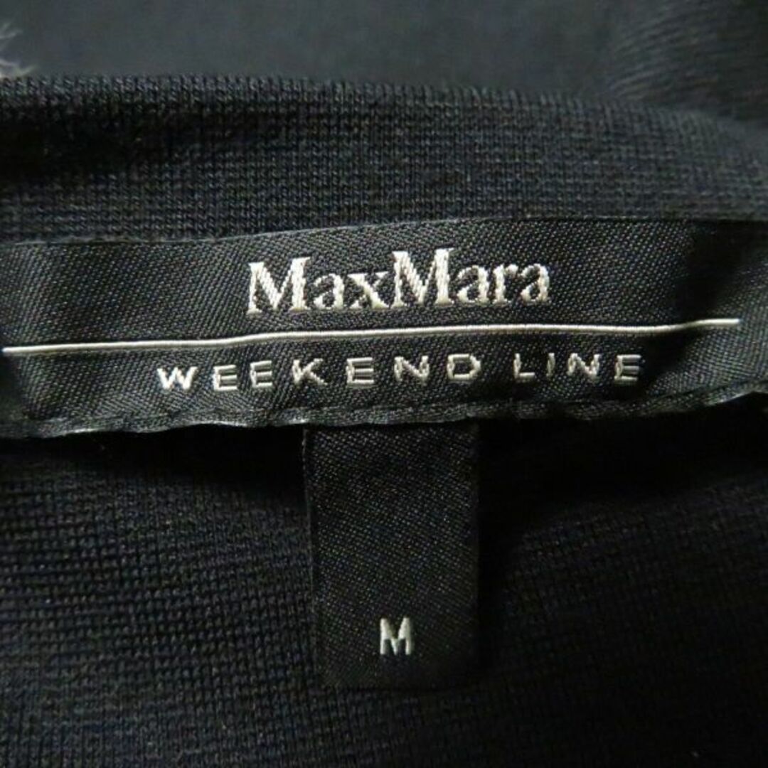 Max Mara(マックスマーラ)のマックスマーラ ワンピース ブラック系 M レーヨン 他 AM3264A53 レディースのワンピース(ひざ丈ワンピース)の商品写真