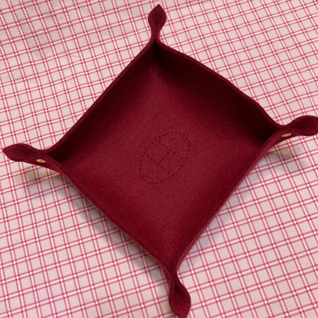Hermes - 【HERMES】エルメス ヴィドポッシュトレイ フェルト小物入れ Hermes - 【HERMES】エルメス ヴィドポッシュトレイ フェルト小物入れ
