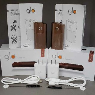 グロー(glo)の人気色ブラウン！新品未使用 2台セットglo グロー シリーズ2mini(タバコグッズ)