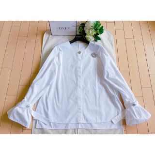 FOXEY - FOXEY 2020年DM掲載Cool Bowブラウス38 極美品 Reneの通販 by
