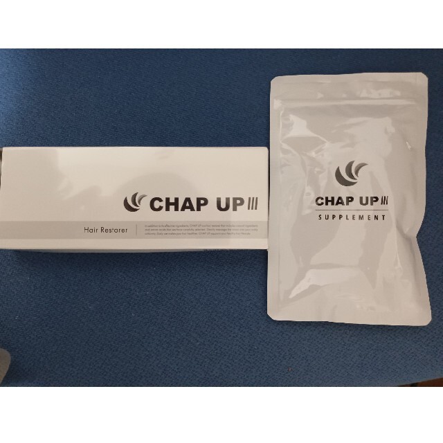 新品◆CHAP UP チャップアップ 育毛剤 サプリメント セット