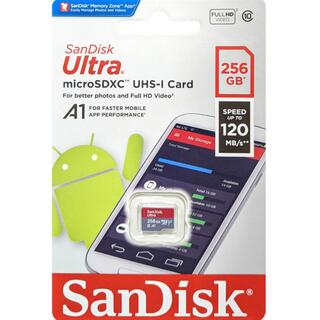 サンディスク(SanDisk)のSanDiskマイクロSDXCカード Ultra 256GB①(PC周辺機器)