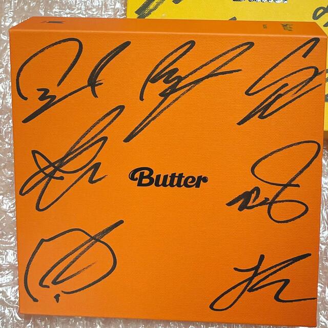 BTS butter 直筆サイン入り ※値下げしました。K-POP/アジア