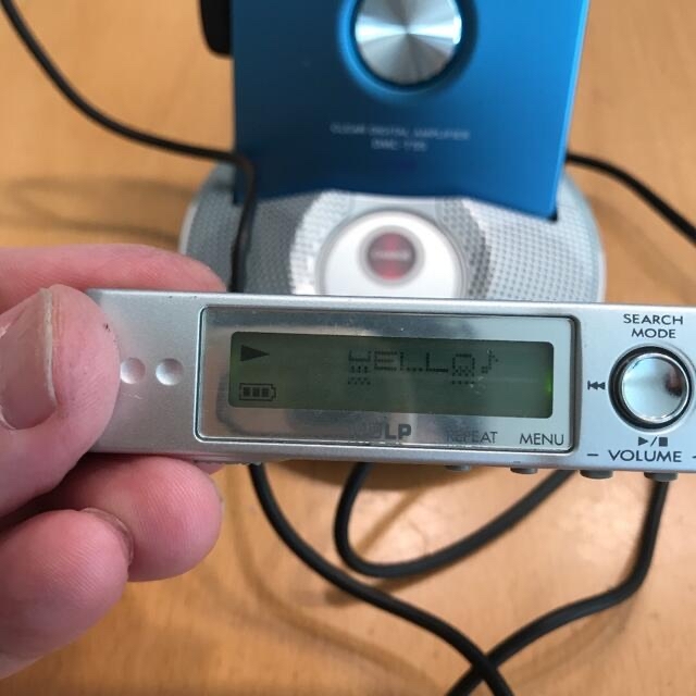 【極美品DE完動品】KENWOOD MD WALKMAN DMC-S55