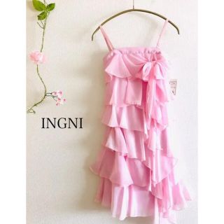 イング(INGNI)の★新品★ INGNI  イング   ドレス　ワンピース　ピンク (ミニドレス)