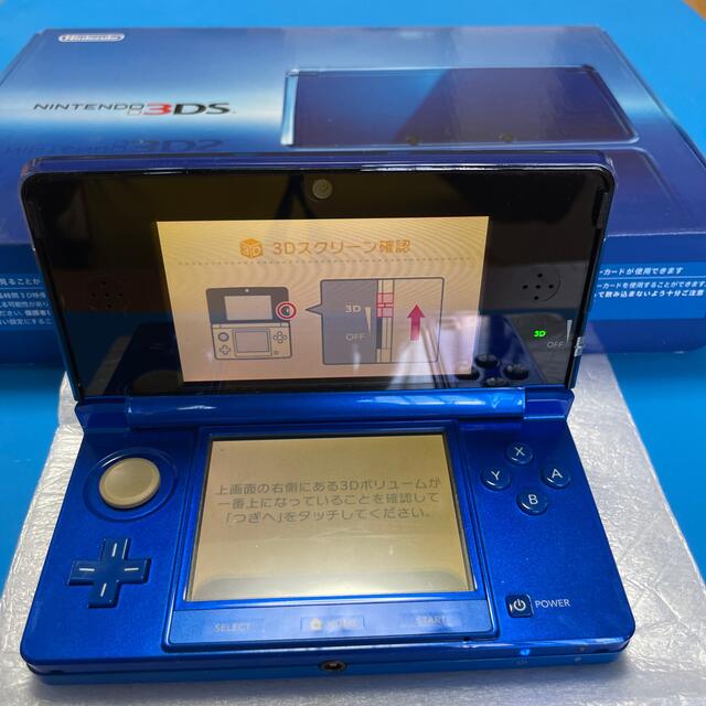 ニンテンドー3DS - Nintendo 3DS 本体 コバルトブルーの通販 by