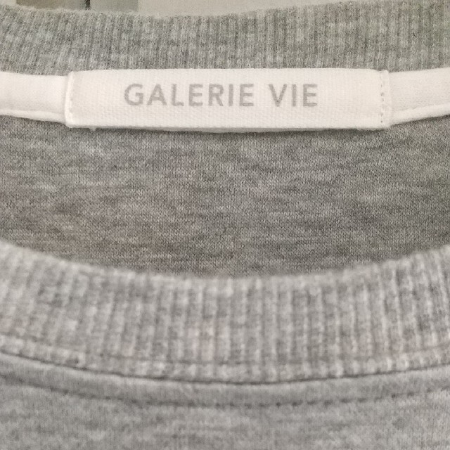 GALERIE VIE｜ギャルリー ヴィー Tシャツワンピ グレー メランジ 3