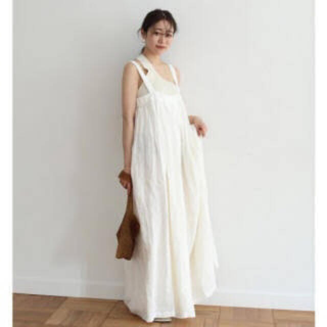 TODAYFUL(トゥデイフル)のTODAYFUL Linen Wide Salopette レディースのパンツ(サロペット/オーバーオール)の商品写真