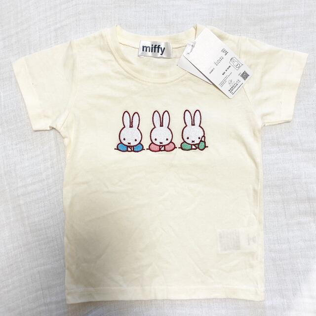 【新品】ミッフィー　Ｔシャツ　100 キッズ/ベビー/マタニティのキッズ服女の子用(90cm~)(Tシャツ/カットソー)の商品写真