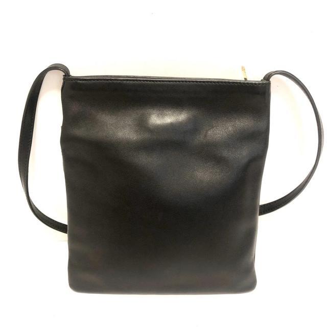 ロエベ ショルダーバッグ美品 - 黒 レザー ロエベ ショルダーバッグ美品 - 黒 レザー