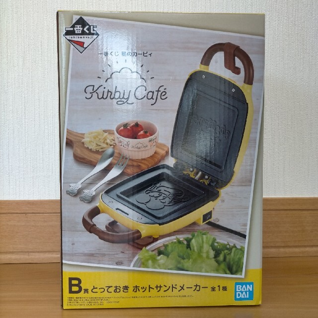 BANDAI(バンダイ)のB賞ホットサンドメーカー　一番くじ　星のカービィ スマホ/家電/カメラの調理家電(サンドメーカー)の商品写真