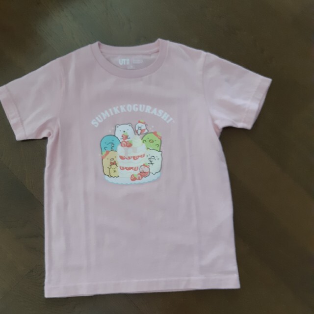 UNIQLO(ユニクロ)のUTすみっこぐらしTシャツセット キッズ/ベビー/マタニティのキッズ服女の子用(90cm~)(Tシャツ/カットソー)の商品写真