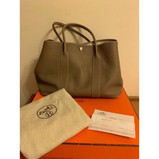 エルメス(Hermes)のHERMES ガーデンパーティ  PM エトープ(トートバッグ)