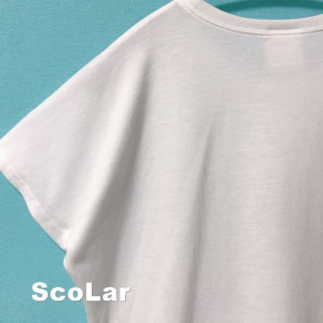 ScoLar(スカラー)の【ScoLar】スカラー ベアー&アリスワンダーランド カットソー レディースのトップス(カットソー(半袖/袖なし))の商品写真