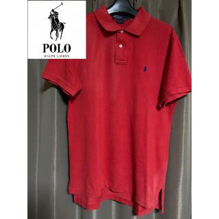 ポロラルフローレン(POLO RALPH LAUREN)のポロラルフローレン polo Ralph Lauren ポロシャツ　レッド　L(ポロシャツ)