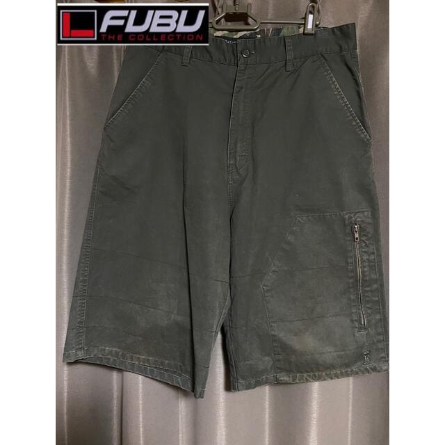 Fubu フブ 00s ハーフパンツ タグ付き新品未使用 デットストック品