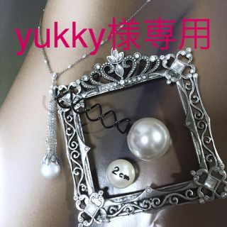 yukky様専用 ビッグパールピン(ヘアピン)