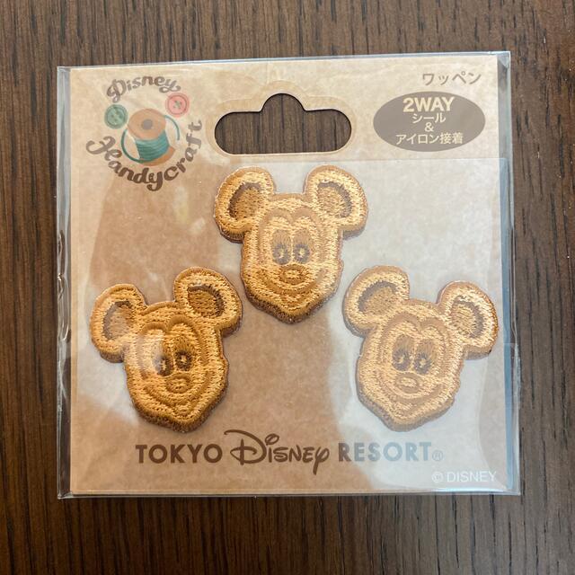 Disney(ディズニー)のディズニーランド  ディズニーシー  ワッペン エンタメ/ホビーのおもちゃ/ぬいぐるみ(キャラクターグッズ)の商品写真