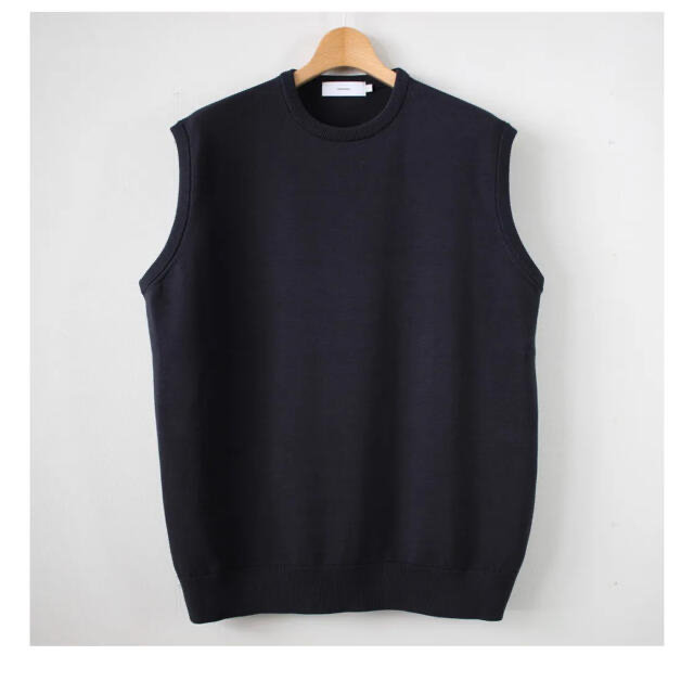 Graphpaper グラフペーパー SUVIN VEST #NAVY