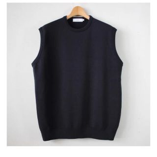 Graphpaper グラフペーパー SUVIN VEST #NAVY(ベスト)