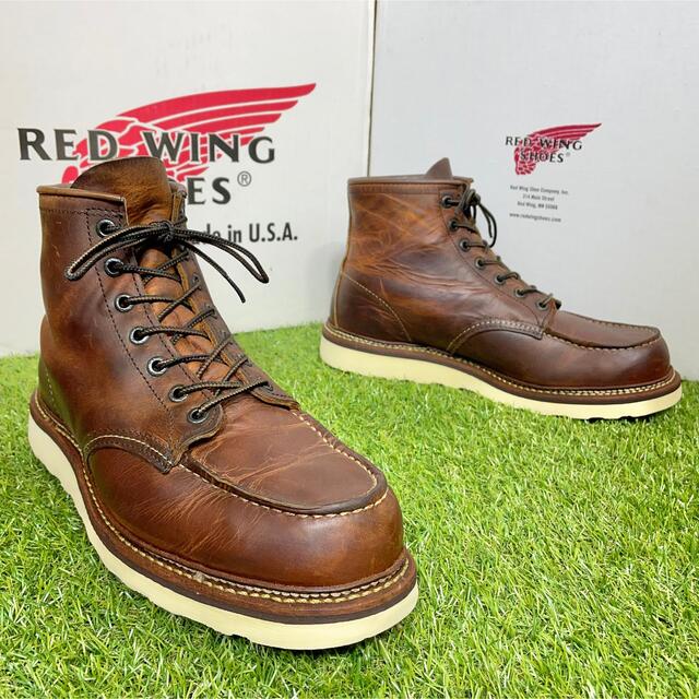 REDWING(レッドウィング)の【安心品質0879】箱付1907レッドウイング廃盤REDWINGブーツ送料無料 メンズの靴/シューズ(ブーツ)の商品写真