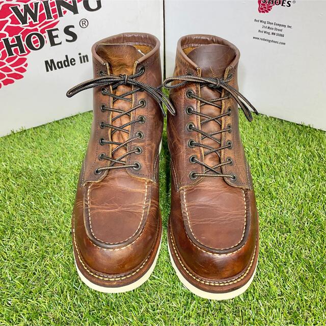 REDWING(レッドウィング)の【安心品質0879】箱付1907レッドウイング廃盤REDWINGブーツ送料無料 メンズの靴/シューズ(ブーツ)の商品写真