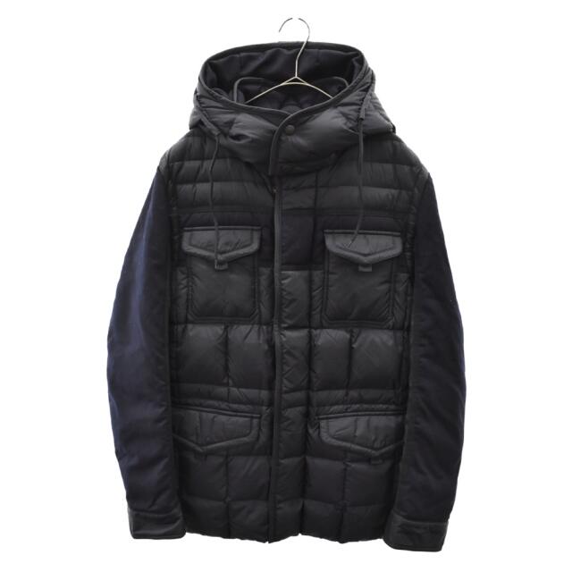 MONCLER モンクレール JACOB GIUBBOTTO ジェイコブ ウール切替 ダウンジャケット ネイビー E20914139585