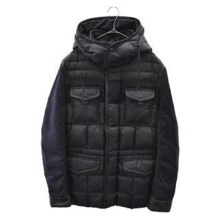 モンクレール(MONCLER)のMONCLER モンクレール JACOB GIUBBOTTO ジェイコブ ウール切替 ダウンジャケット ネイビー E20914139585(ダウンジャケット)