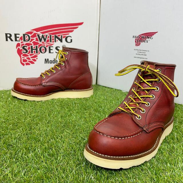 安心品質022】箱付廃盤8173レッドウイング☆REDWINGブーツ送料