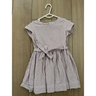 プチバトー(PETIT BATEAU)のプチバトー　シアサッカーワンピース(ワンピース)