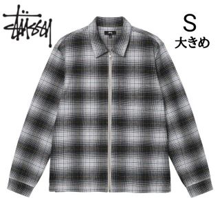 ステューシー(STUSSY)の【新品】STUSSY シャドウプレイド ジップシャツ(シャツ)