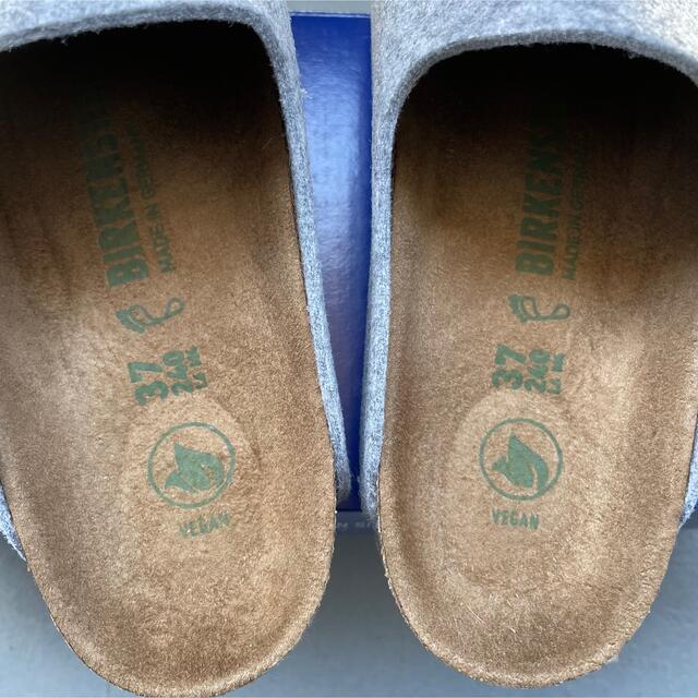 BIRKENSTOCK(ビルケンシュトック)の【新品・未使用】ビルケンシュトック　アムステルダム　24㎝　37 ルームシューズ レディースの靴/シューズ(サンダル)の商品写真