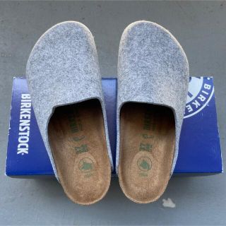 ビルケンシュトック(BIRKENSTOCK)の【新品・未使用】ビルケンシュトック　アムステルダム　24㎝　37 ルームシューズ(サンダル)