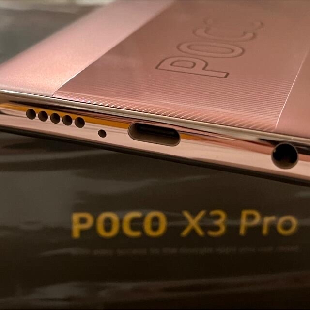 ANDROID(アンドロイド)のpoco x3 pro 6/128gb スマホ/家電/カメラのスマートフォン/携帯電話(スマートフォン本体)の商品写真