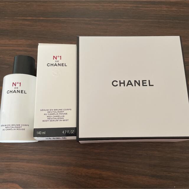 CHANEL(シャネル)の値下げ‼︎美品‼︎CHANELボディミストN1ドゥ　箱付き コスメ/美容のボディケア(ボディローション/ミルク)の商品写真