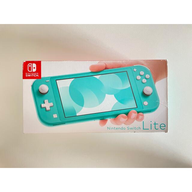 任天堂(ニンテンドウ)の任天堂Switch Lite ターコイズブルー ニンテンドースイッチライト エンタメ/ホビーのゲームソフト/ゲーム機本体(携帯用ゲーム機本体)の商品写真