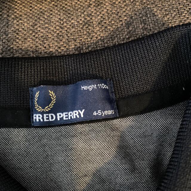 FRED PERRY(フレッドペリー)の直営店購入 フレッドペリー キッズ ポロシャツ 110 ラルフローレン  キッズ/ベビー/マタニティのキッズ服男の子用(90cm~)(Tシャツ/カットソー)の商品写真