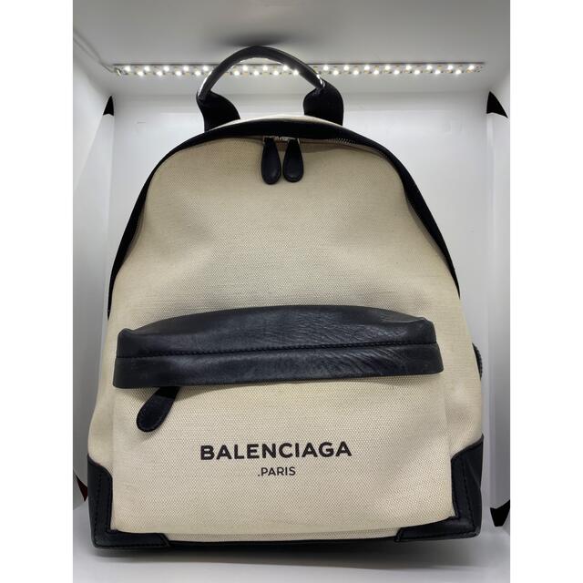BALENCIAGA BAG - バレンシアガ 409010 キャンバス×レザー バックパック♪