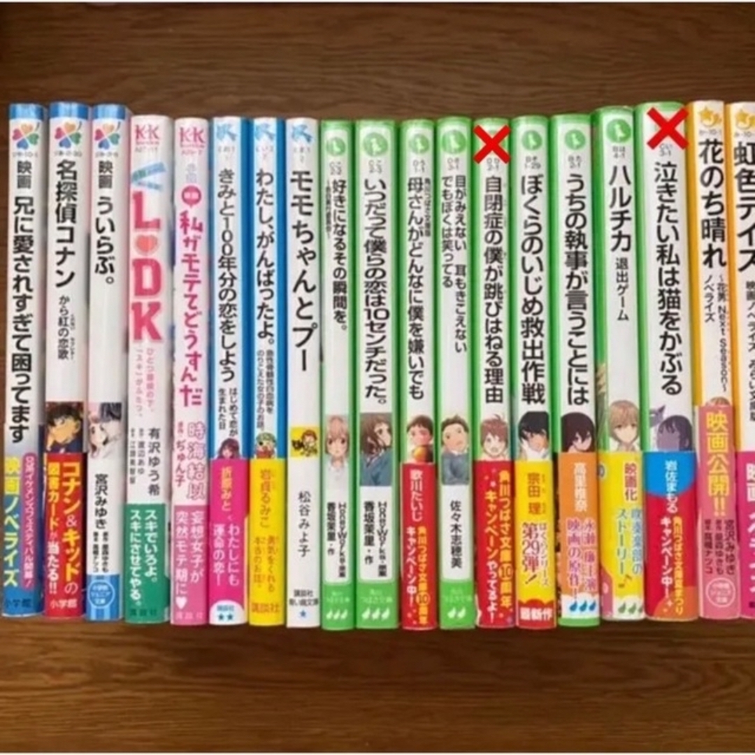 小学館 ジュニア文庫 講談社 青い鳥文庫 角川つばさ文庫