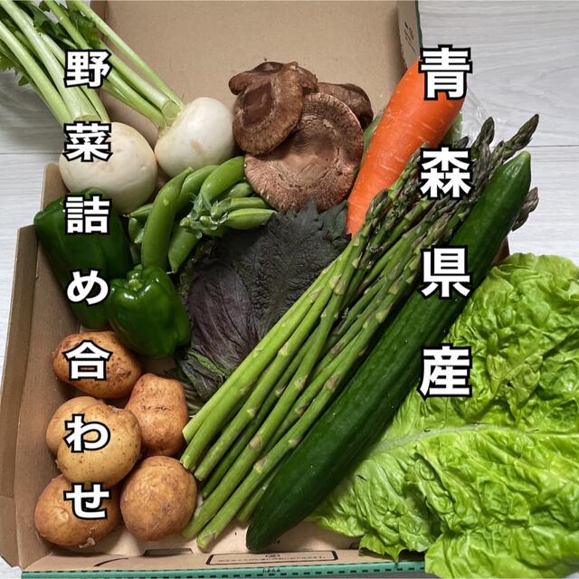 青森県野菜 詰め合わせ コンパクト 食品/飲料/酒の食品(野菜)の商品写真